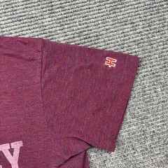 Vintage HOMAGE Men’s Crimson M Harvard Fight Fiercely Graphic T-Shirt Blend
