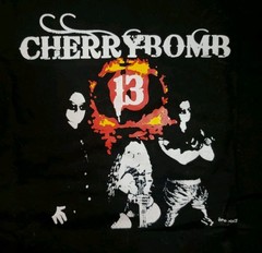 Cherrybomb 13 Graphic Black Band Tees Varies Sizes