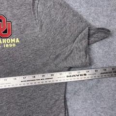 University of Oklahoma Fanatics T-Shirt Mens Large Graphic Gray NCAA Tee