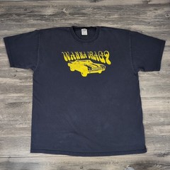 VTG “Want To Drag” Hot Rod Men’s XL Anvil Tag Shirt Early 90s Late 80s