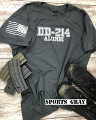 DD-214 Alumni T Shirt American Warrior