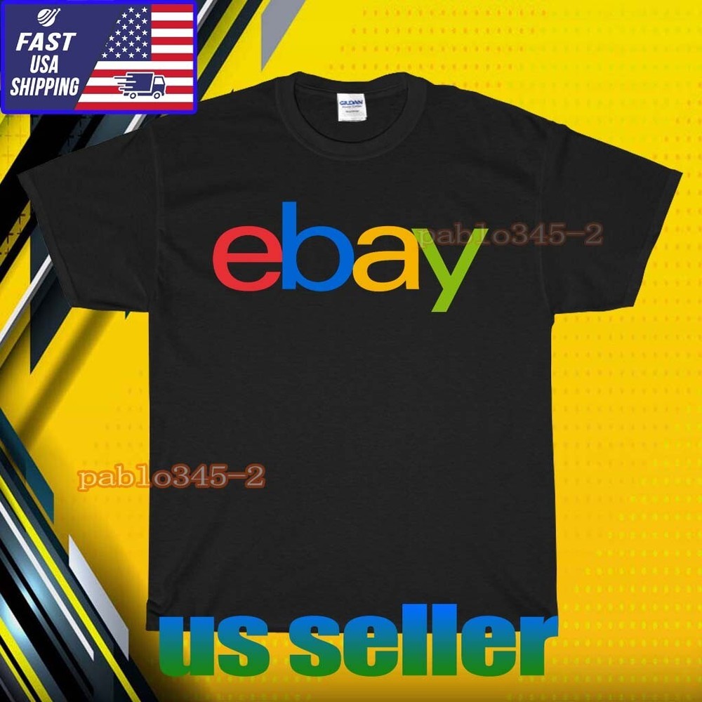 NEW SHIRT EBAY LOGO T-SHIRT UNISEX FUNNY AMERICAN USA SIZE S-5XL