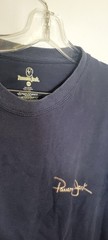 Panama Jack Adult’s Size 2XL Black Tropical Parrot Hawaiian Bird Beach T-shirt