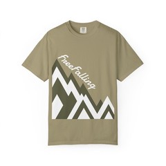 Freeskiing Mountain Graphic T-shirt | Freeskiing Tee