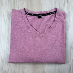 Public Rec Short Sleeve V-Neck T-Shirt Mens Size Medium Pink