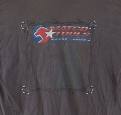 Matco Tools Racing Eagle T-Shirt Men’s Vintage Gray Front/Back Print Size XL
