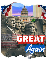 Great Again featuring Tump & Musk