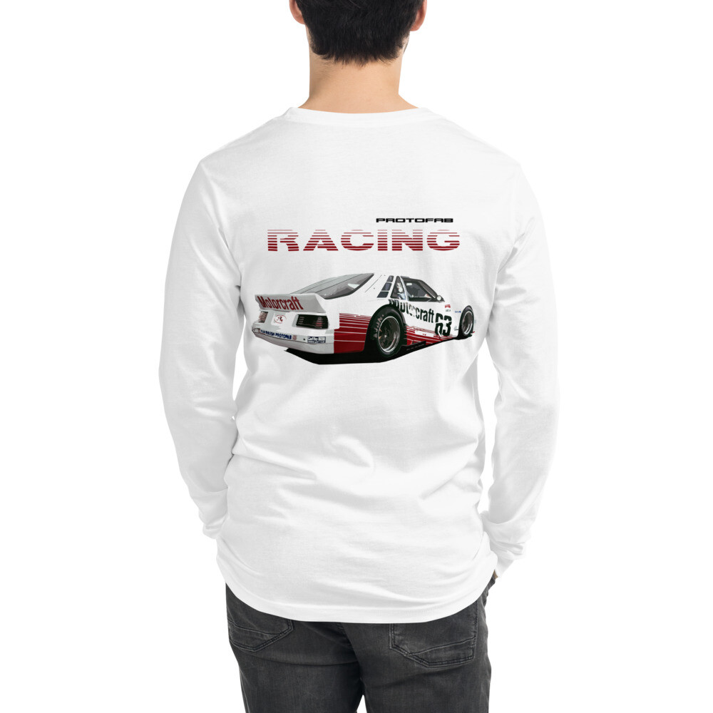 1984 Protofab Capri Trans Am Race Car Unisex Long Sleeve Tee