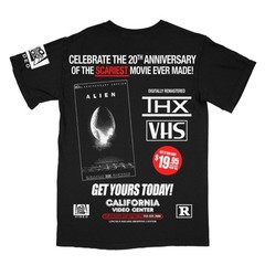 Rucking Fotten Alien 20th Anniversary T-Shirt Double Sided Shirt LARGE VERY RARE