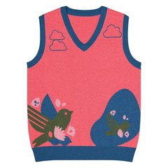 Loved by us Knit V-neck vest