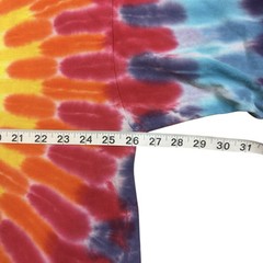 1990s Woodstock T Shirt 3XL Tie Dye 1999 Music Festival Hippie Tour Band