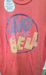 American Classics Saved By The Bell Vintage TV Show Logo Men’s T Shirt Medium