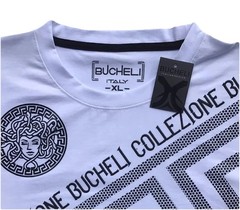 Men’s Bucheli T Shirt,Soft Cotton,Stretch,Italian Style L XL…E6.B