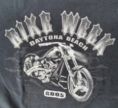Vintage 2005 Daytona Beach Bike Week Wild Boar Hog T Shirt