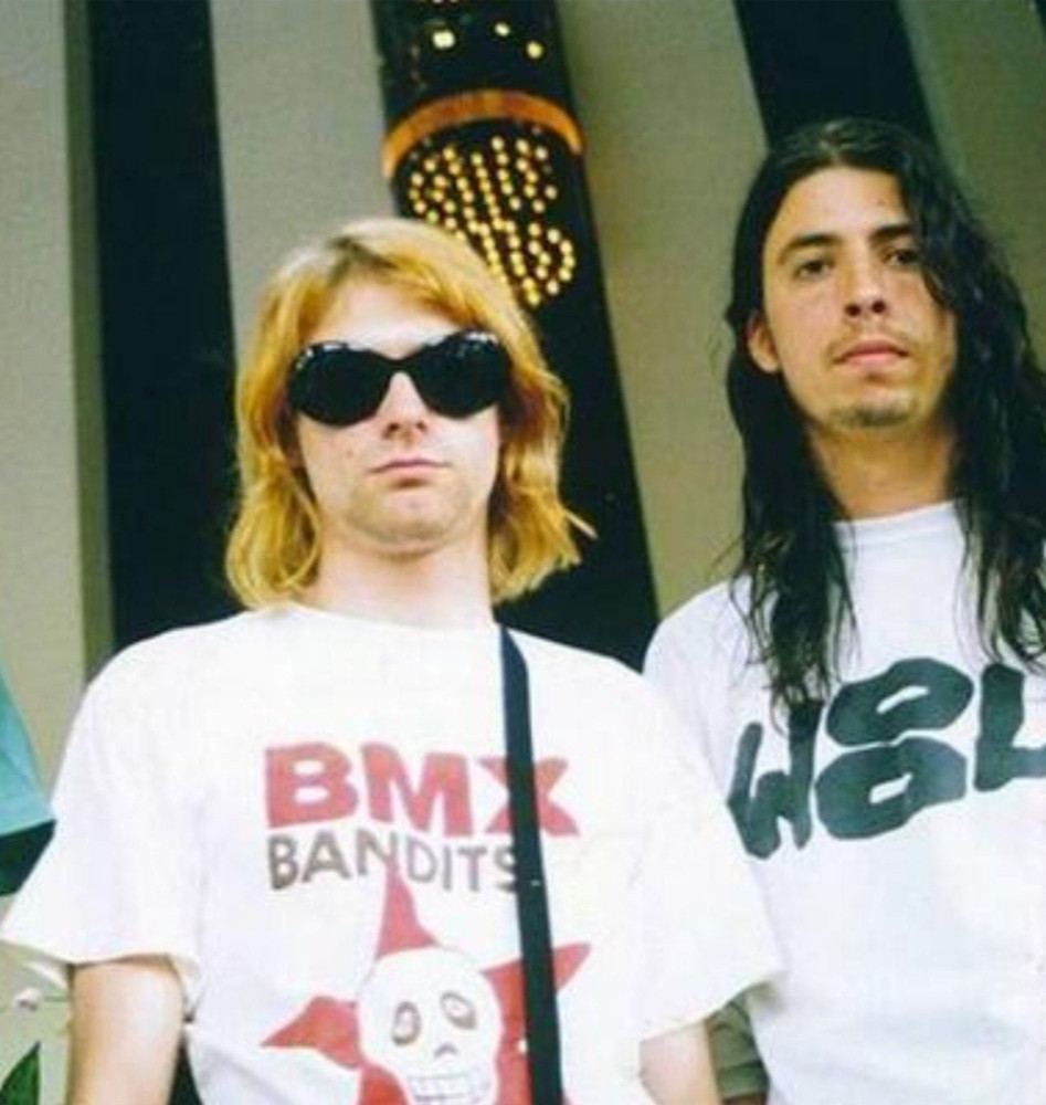 BMX Bandits Shirt Kurt Cobain Nirvana Grunge 80s Cult Movie Unisex Tee
