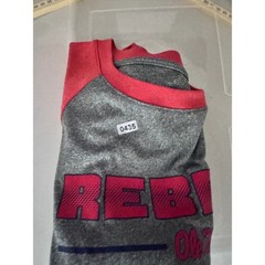 Ole Miss Rebels Performance Raglan Shirt Mens XL Grey Red Excellent NCAA Tee