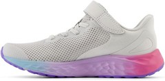 New Balance Fresh Foam Arishi V4 Bungee Lace with Top Strap Running Shoe, Grey M