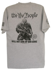 Second Amendment Militia We The People Will Not Give Up Our Guns T-Shirt
