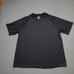 George T Shirt Men’s Size 2XL (50-52) Black Activewear Stretch Short Sleeve