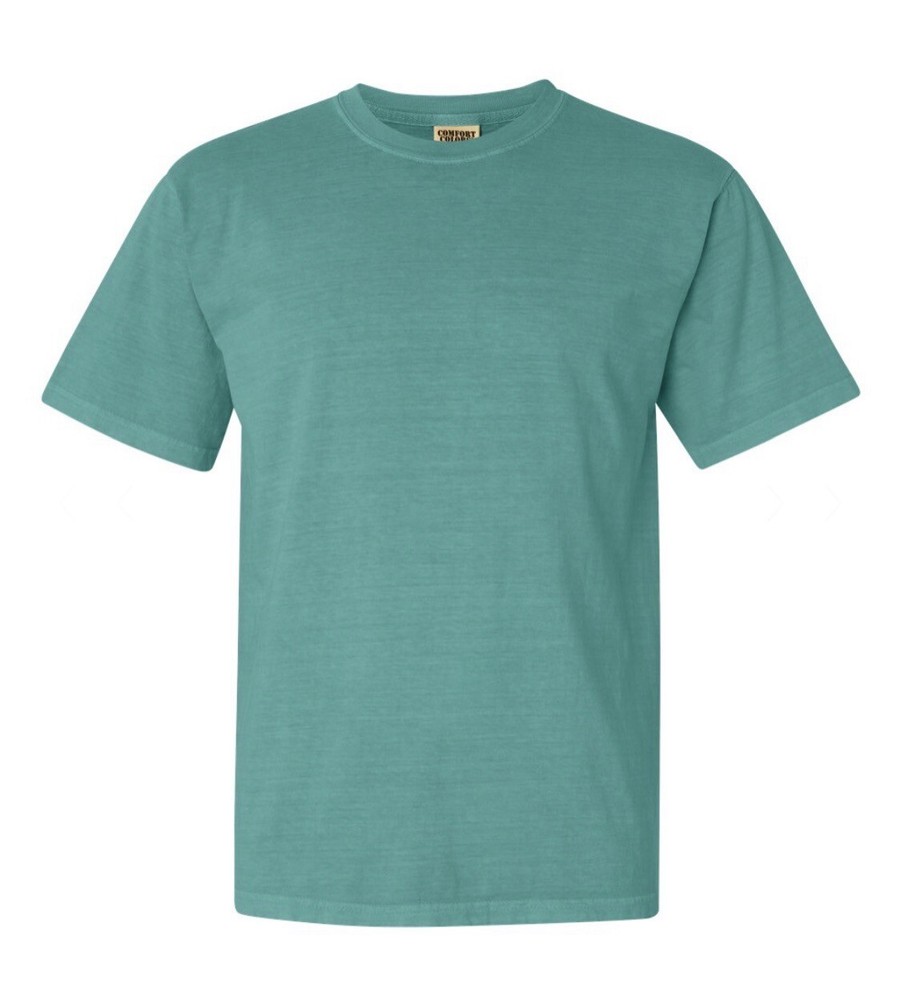 Comfort Colors T Shirt 1717 Short Sleeve Heavyweight Crewneck UNISEX SEAFOAM NEW