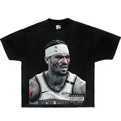 Josh Hart Boxy Vintage Shirt Graphic Basketball Tees Oversized Streetwear Y2K