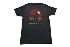 The Lion King Mens Haukuna Matata Mufasa Charcoal Heather Shirt New S-XL