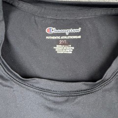 Champion Men’s Double Dry Performance T-Shirt Black 2XL Athletic Gym Tee NEW