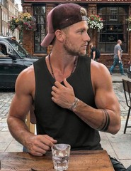 Tank Tops Men Bodybuilding Gym Shirts Cotton Lightweight Sleeveless Athletic …