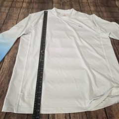 Puma Rash Guard T-Shirt Mens 2XL White Blue Gradient Athleisure Coastal Resort
