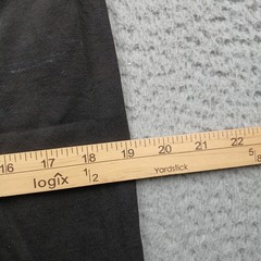 Vintage 90s Hanes Heavyweight Shirt Mens Mediu Black Short Sleeve Single Stitch