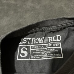Astroworld Travis Scott Shirt Concert Tour Band Tee All over Wish you were Here