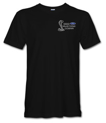 1993 FORD SVT MUSTANG COBRA Full Color DTG PRINTED T-Shirt BLACK, RED & TEAL