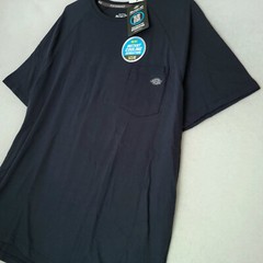 DICKIES Fast Dry Shirt MENS 3XL XXXL Blue Pocket tee Performance COOLING NWT