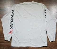 Rae Sremmurd SR3MM Tshirt Mens Sz L White #3 Lambo Racing Checkered Long Sleeve