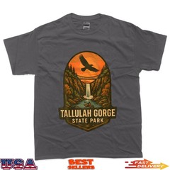 Tallulah Gorge Shirt Waterfall Bridge Kayak Georgia Park T-Shirt