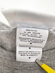 Champion Shirt Men Teens Medium Gray Short Sleeve Pull on Logo