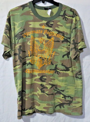 UFC Ultimate Fighting Championship “As Real As It Gets” Vintage Camo T-Shirt XL