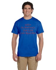 Gildan G200T Royal Blue Azul Ultra Cotton Adult T-Shirt G2000T XLT 2XLT 3XLT