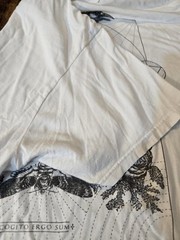 Life Clothing Company Shirt XXL All Flaws Pictured As Is Gothic Raven