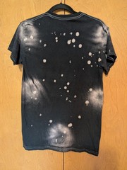 MTV Music Television Black Graphic Print Logo Tee Men’s S Cotton Bleached