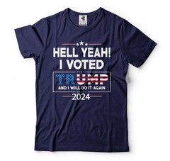 I Voted Trump Shirt Trump 2024 Election Tee Trump Supporter Gift Republican Tee