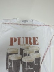 NEW Junk Food Men T-shirt Color White Size Xs Pure Genius Beer