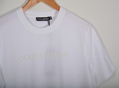 Men’s Dolce & Gabbana White Tonal Logo T-Shirt Men’s Size Medium