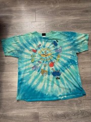 The Beatles Yellow Submarine T-Shirt Vintage (Liquid Blue, 2004)