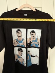 Josh Hart Knicks Graphic T-Shirt Men’s M Short Sleeve Crew Neck 2026 NBA Finals
