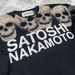 Satoshi Nakamoto Lost Boys Skull Thermal Long Sleeve Shirt