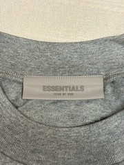 Fear of God Essentials Dark Oatmeal Gray T-Shirt SS22 100% Authentic