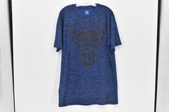 Mens American Fighter Fairbanks Graphic T-shirt, Blue, XL