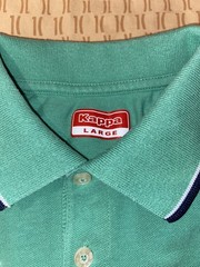 Kappa Green Short Sleeve Polo Shirt – Size L