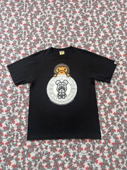 2018 Bape X Medicom Silver Baby Milo Tee SZ/ XL